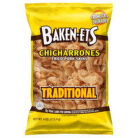 Baken-Ets Fried Pork Skins, Traditional, 4 Ounce