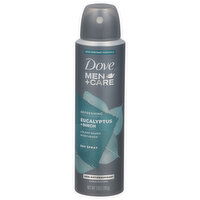 Dove Men+Care Antiperspirant, Eucalyptus + Birch, Refreshing, Dry Spray, 3.8 Ounce