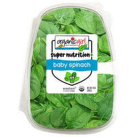 Organicgirl Super Nutrition Baby Spinach, 10 Ounce