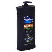 Vaseline Men Healing Moisture Body & Face Lotion, Non-Greasy, Fast Absorbing, 20.3 Ounce