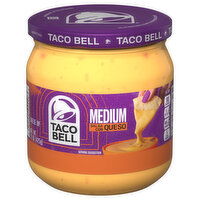 Taco Bell Cheese Dip, Queso, Salsa Con, Medium, 15 Ounce