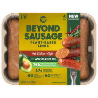 Beyond Meat Beyond Sausage Links, Plant-Based, Hot Italian Style, 4 Each