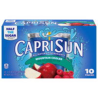 Capri Sun Juice Drink, Mountain Cooler, 10 Each