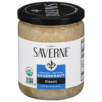 Saverne Sauerkraut, Classic, Organic, 16 Ounce