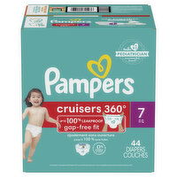 Pampers Cruisers 360 Cruisers 360 Diapers Size 7 44 Count, 44 Each