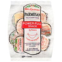 BelGioioso Cheese, Parmesan, Power-Full Snack, 8 Each