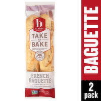 La Brea Bakery-Take & Bake Take & Bake Twin Pack French Baguette, 12 Ounce