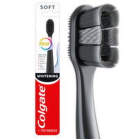 Colgate Total Active Prevention Whitening Toothbrush, Soft Toothbrush, 1 Each
