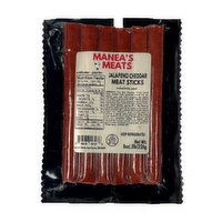 Manea's Meat Sticks, Jalapeno Cheddar, 8 Ounce