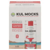 Kul Mocks Mocktails, Strawberry Mock-Arita, Original Craft, 4 Each