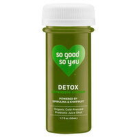 So Good So You Probiotic Juice Shot, Pineapple Orange, Detox, 1.7 Fluid ounce