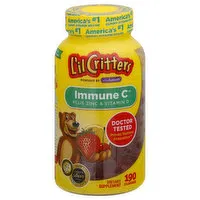 L'il Critters Immune C Plus Zinc & Vitamin D, Gummies, 190 Each