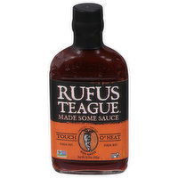 Rufus Teague BBQ Sauce, Touch O Heat, 15.25 Ounce