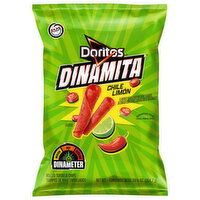 Doritos Dinamita Tortilla Chips, Rolled, Chile Limon, Hot, 10.75 Ounce