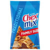 Chex Mix Traditional Snack Mix Family Size, 13.5 Ounce