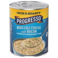 Progresso Broccoli Cheese with Bacon Soup, 18 Ounce