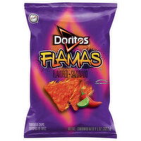 Doritos Tortilla Chips, Flamas Flavored, 9.25 Ounce