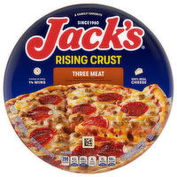 Jack's Pizza, Rising Crust, Three Meat, 27 Ounce