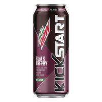 Mountain Dew KickStart Juice Drink, Black Cherry Flavored, 16 Ounce