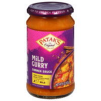 Patak's Simmer Sauce, Mild Curry, Mild, 15 Ounce