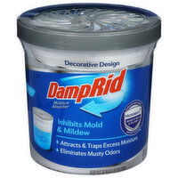 DampRid Moisture Absorber, Refillable, Fragrance Free, 10.5 Ounce