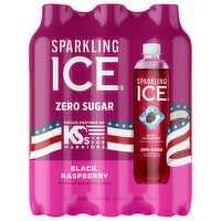 Sparkling Ice Black Raspberry Sparkling Water 6 PK, 102 Fluid ounce