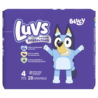 Luvs Platinum Protection Platinum Protection Baby Diapers, Size 4, 28 Each