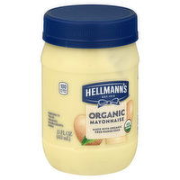 Hellmann's Mayonnaise, Organic, 15 Fluid ounce