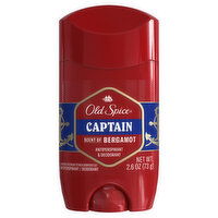 Old Spice Red Collection Antiperspirant & Deodorant for men, Captain, 2.6 Ounce