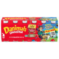 Danimals Smoothie, Banana/Strawberry, 12 Each