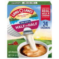 Land O Lakes Mini Moo's Half & Half, 24 Each