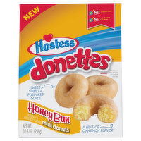 Hostess Donettes Donuts, Mini, Honey Bun, 10.5 Ounce