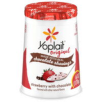Yoplait Original Low Fat Strawberry with Chocolate Yogurt, 6 Ounce