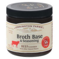 Orrington Farms Broth Base & Seasoning, Beef Flavored, 12 Ounce