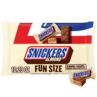 Snickers SNICKERS Almond Fun Size Chocolate Candy Bars, 10.23 oz Bag, 10.23 Ounce