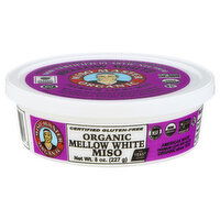 Miso Master Miso, Organic, Mellow White, 8 Ounce