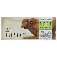 Epic Bar, Beef, Uncured Bacon + Apple, 1.3 Ounce
