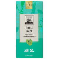 Endangered Species Dark Chocolate, Forest Mint, 72% Cocoa, 3 Ounce