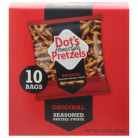 Dot's Homestyle Pretzels Pretzel Twists, Original, Seasoned, 10 Each