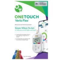 OneTouch Verio Flex Blood Glucose Monitoring System, 1 Each
