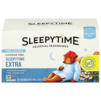 Celestial Seasonings Sleepytime Extra Wellness Tea, Caffeine Free, Tea Bags, 20 Each