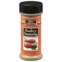 Spice Supreme Seasoning, Poultry, 3 Ounce