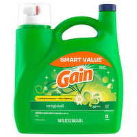 Gain +Aroma Boost Detergent, Original, Mega Pack, 1.2 Gallon