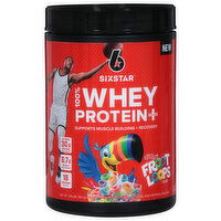 Six Star Protein Powder, Froot Loops, 100% Whey Protein Plus, 1.81 Pound