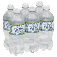 H2Oh Sparkling Water Beverage, Lemon-Lime, 6 Each