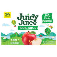 Juicy Juice Apple 100% Juice, 8 Each