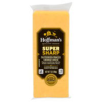 Hoffman's Cheese, Cheddar, Super Sharp, 7 Ounce