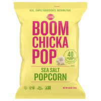 Angie's Boomchickapop Popcorn, Sea Salt, 4.8 Ounce