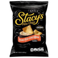 Stacy's Baked Toasted Cheddar Flavored Pita Chips, 7.33 Ounce