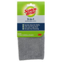 Scotch-Brite Microfiber Cloth, 3-in-1, 1 Each